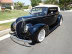 1938 Ford Cabriolet 4 Door Convertible Black