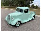 1937 Ford Pickup Green Pickup