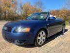 2003 Audi A4 Caribic Blue Pearl Effect/Black Roof Convertible.