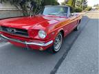 1964 Ford Mustang 289 V-8 AT Convertible Red