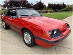 1986 Ford Mustang Red 5.0 engine 5 speed