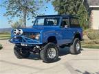 1972 Ford Bronco CONVERTIBLE Metallic Blue