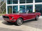1968 Ford Mustang Red Convertible