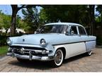 1954 Ford Custom Custom 4 Door Sedan Blue White