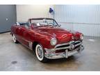 1950 Ford Custom Maroon Convertible