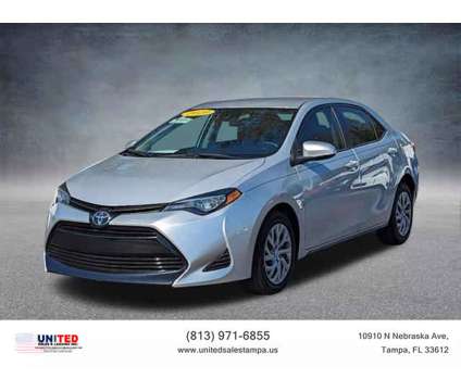 2019 Toyota Corolla for sale is a Silver 2019 Toyota Corolla Car for Sale in Tampa FL