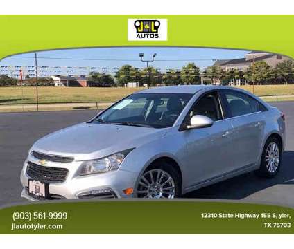 2015 Chevrolet Cruze for sale is a Silver 2015 Chevrolet Cruze Car for Sale in Tyler TX