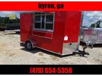 2023 Empire Cargo 6x12 concession vending trailer with sinks