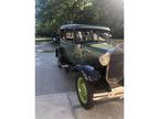 1931 Ford Model A 2 DOOR SEDAN Green