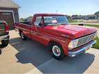1967 Ford F100 Red
