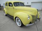 1940 Ford 4-Dr Sedan Yellow