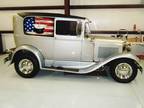 1930 Ford Model A Delivery Sedan Silver