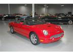 2002 Ford Thunderbird Torch Red Convertible