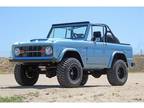 1975 Ford Bronco Blue Suv