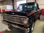 1970 Ford F100 Black 429 COBRA JET FORD V-8