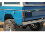 1969 Ford Bronco Blue Suv