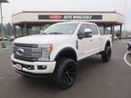 2017 Ford Super Duty F-350 Platinum 4WD Diesel Crew Cab Truck Lifted