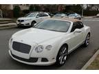 2012 Bentley Continental GT W12 Convertible White