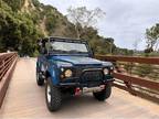 1987 Land Rover Defender Blue 300 tdi engine