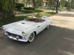 1956 Ford Thunderbird Convertible 312 V8 White