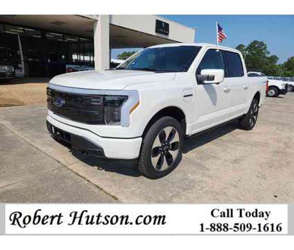 2023 Ford F-150 Lightning Platinum is a White 2023 Ford F-150 Car for Sale in Moultrie GA