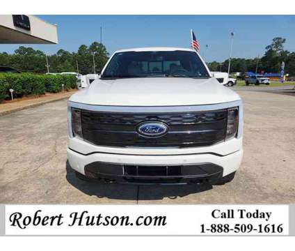 2023 Ford F-150 Lightning Platinum is a White 2023 Ford F-150 Car for Sale in Moultrie GA