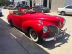 1941 Lincoln Continental Red