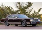 1988 Lincoln Town Car Burgundy