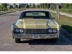 1967 Lincoln Continental Yellow Convertible