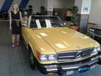 1977 Mercedes-Benz 450SL Yellow, 43K miles