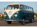 1967 Volkswagen Type 2 Blue White Paint