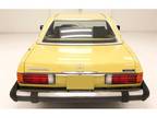 1982 Mercedes-Benz 380 Sun Yellow