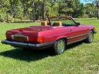 1989 Mercedes-Benz 560SL Burgundy