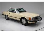 1986 Mercedes-Benz 560 Light Ivory Yellow