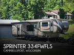 2015 Keystone Keystone Sprinter 334FWFLS 33ft