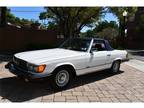 1985 Mercedes-Benz 380SL WHITE