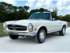 1969 Mercedes-Benz 280SL White