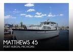 1968 Matthews 45 Flush Deck Hard Top Boat for Sale