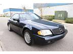 1998 Mercedes-Benz 600SL Azure Blue Pearl Metallic