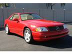 2002 Mercedes-Benz SL500 Red