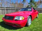 1996 Mercedes-Benz SL-Class Imperial Red
