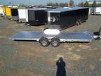 2024 Aluma 8220 Tilt car hauler trailer aluminum 7x20 New