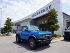 2023 Ford Bronco Blue, 38 miles