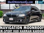 2015 BMW 535i M-Sport Sedan Navigation Sunroof Harman Kardon Camera Leather