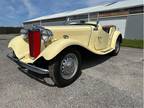 1950 MG TD Tan tan convertible top