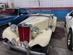 1953 MG TD Beige Convertible Beige