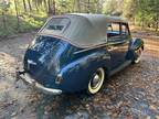 1940 Mercury Eight Blue