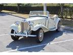 1951 MG TD Cream Convertible