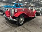 1952 MG TD Red 4-Speed Manual