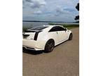 2011 Cadillac CTS 2011 Cadillac Cts-V Coupe White RWD Automatic